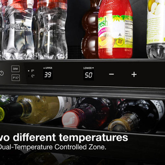 Whirlpool® 24-inch Wide Undercounter Beverage Center with Towel Bar Handle- 5.2 cu. ft. WUB35X24HZ