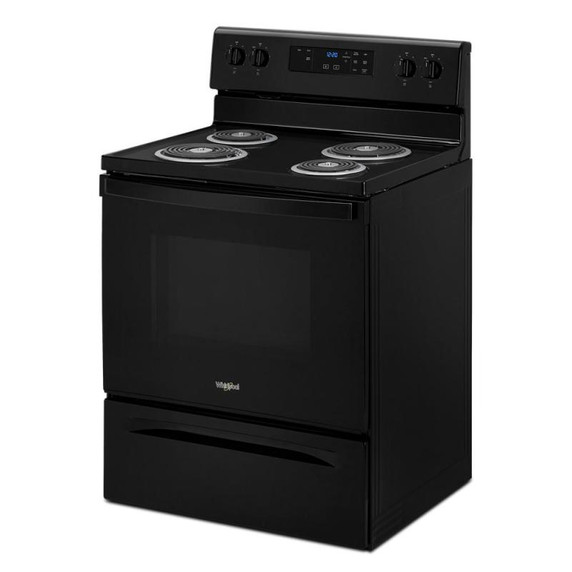 4.8 cu. ft. Whirlpool® electric range with Keep Warm setting YWFC150M0JB