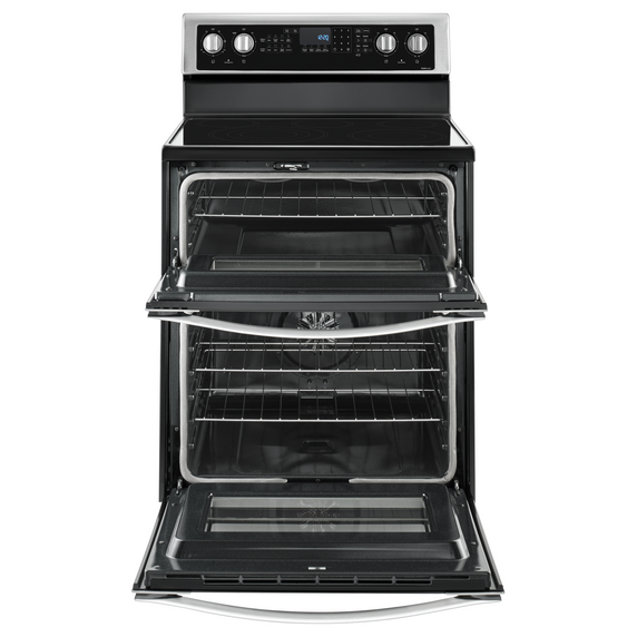 Whirlpool® 6.7 Cu. Ft. Electric Double Oven Range with True Convection YWGE745C0FS