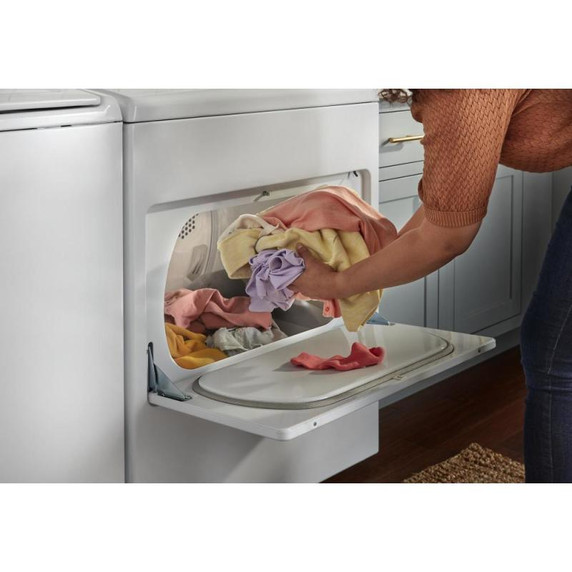 Whirlpool® 7.0 Cu. Ft. Top Load Electric Moisture Sensing Dryer YWED5010LW