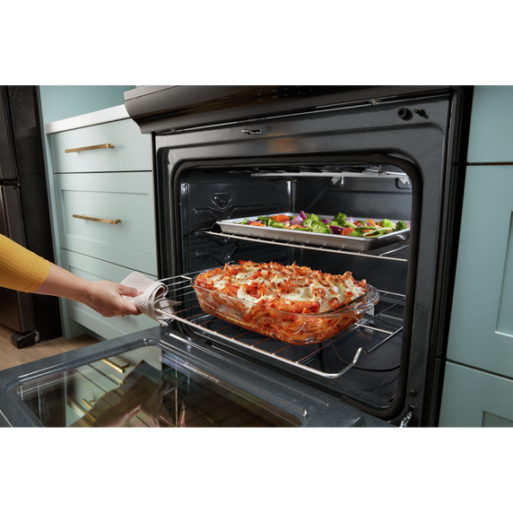 4.8 Cu. Ft. Whirlpool® Electric Range with Frozen Bake™ Technology YWEE515S0LW