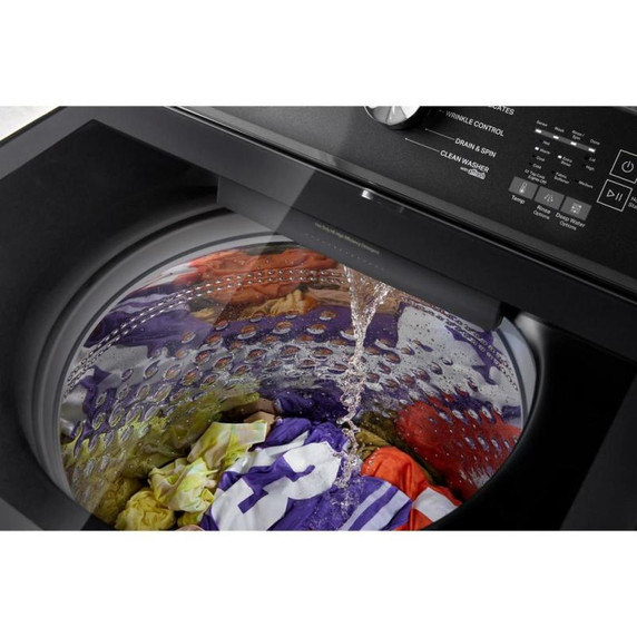 6.0-6.1 Cu. Ft. I.E.C. Whirlpool® Top Load Washer with Removable Agitator WTW6157PB