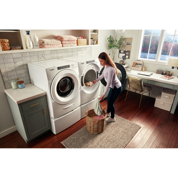 Whirlpool® 7.4 cu. ft. Front Load Gas Dryer with Intuitive Touch Controls WGD5620HW