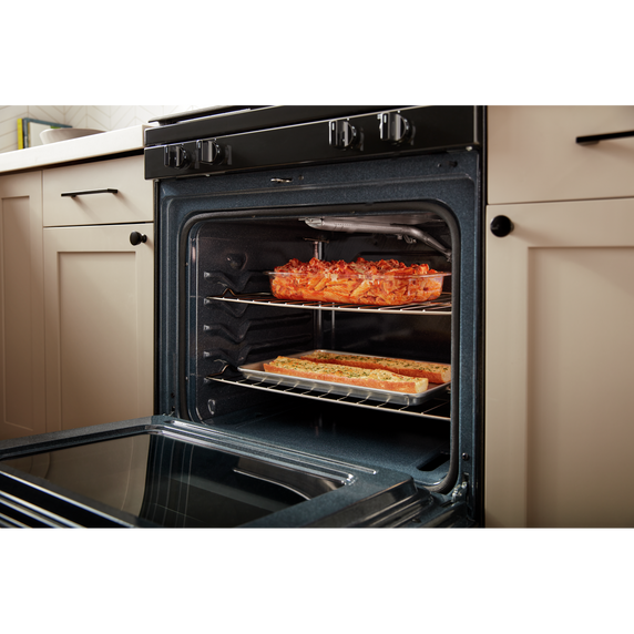 Whirlpool® 5.0 Cu. Ft. Freestanding Gas Range with Storage Drawer WFG515S0MB