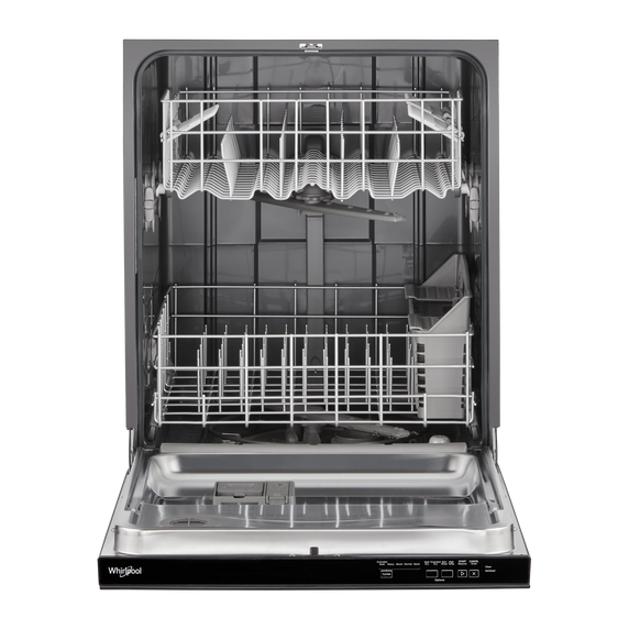 Whirlpool® Quiet Dishwasher with Boost Cycle and Pocket Handle WDP540HAMB