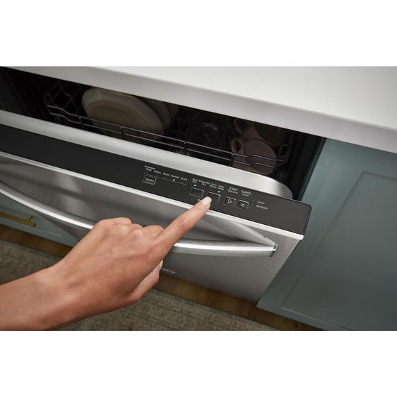 Whirlpool® Quiet Dishwasher with Boost Cycle and Pocket Handle WDP540HAMW
