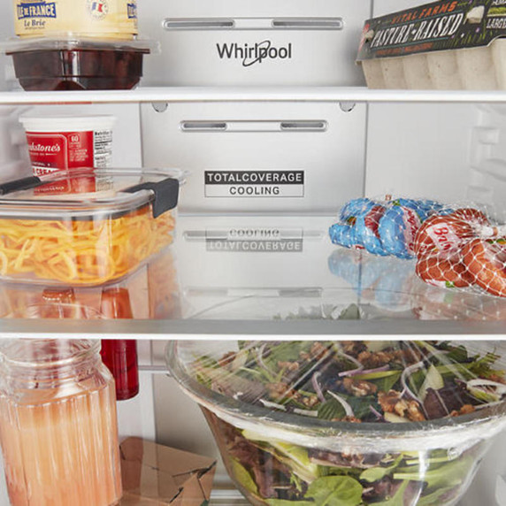 Whirlpool® 24-inch Wide Garage-Ready Bottom-Freezer Refrigerator - 12.9 cu. ft. WRB533CZJZ