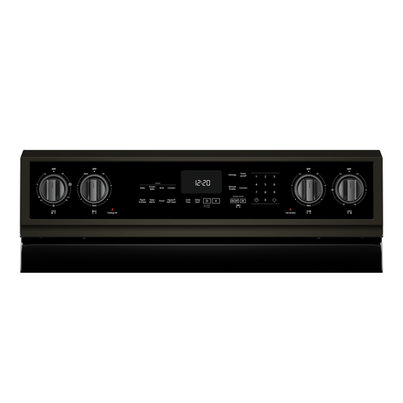 Whirlpool® 6.4 Cu. Ft. Smart Freestanding Electric Range with Frozen Bake™ Technology YWFE975H0HV