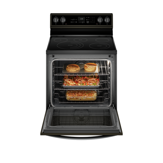 Whirlpool® 6.4 Cu. Ft. Smart Freestanding Electric Range with Frozen Bake™ Technology YWFE975H0HV