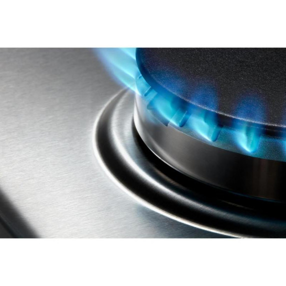 Whirlpool® 30-inch Gas Cooktop with EZ-2-Lift™ Hinged Cast-Iron Grates WCGK5030PB