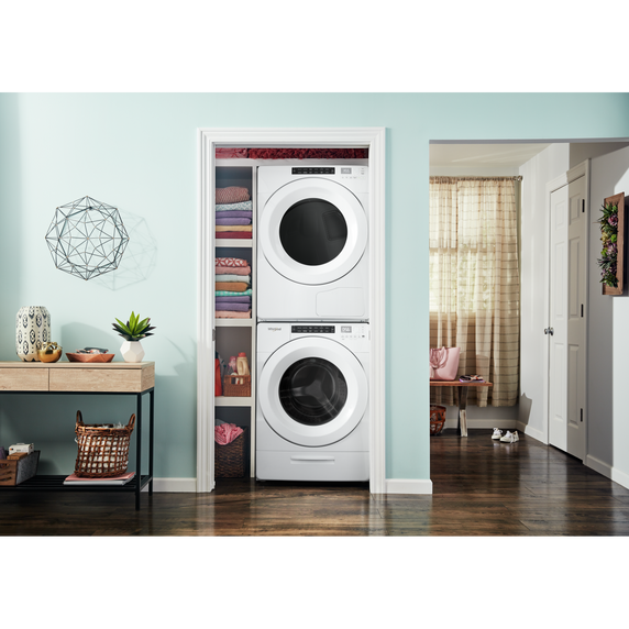 Whirlpool® 5.0 cu. ft. Closet-Depth Front Load Washer with Intuitive Controls WFW560CHW