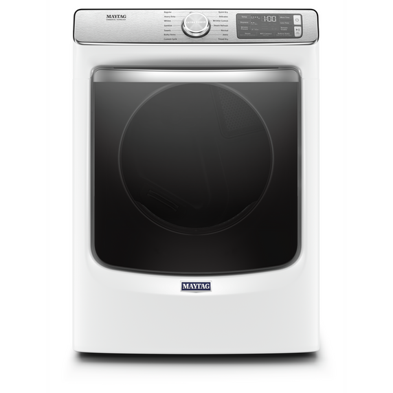 Maytag® Smart Front Load Electric Dryer with Extra Power and Advanced Moisture Sensing with industry-exclusive extra moisture sensor - 7.3 cu. ft. YMED8630HW