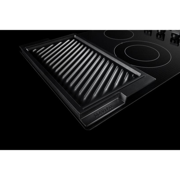 Maytag® 30-Inch Electric Cooktop with Reversible Grill and Griddle MEC8830HB