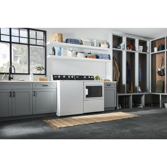 Maytag® Commercial-Grade Residential Dryer - 7.4 cu. ft. YMEDP586GW Maytag® Commercial-Grade Residential Dryer - 7.4 cu. ft. YMEDP586GW