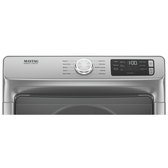 Maytag® Front Load Electric Dryer with Extra Power and Quick Dry Cycle - 7.3 cu. ft. YMED6630HC