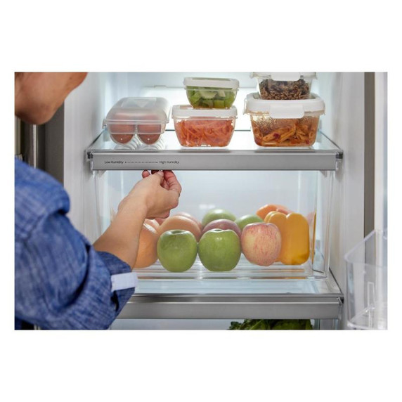 Maytag® 36-Inch Wide Side-by-Side Refrigerator - 25 cu. ft. MSS25N4MKZ