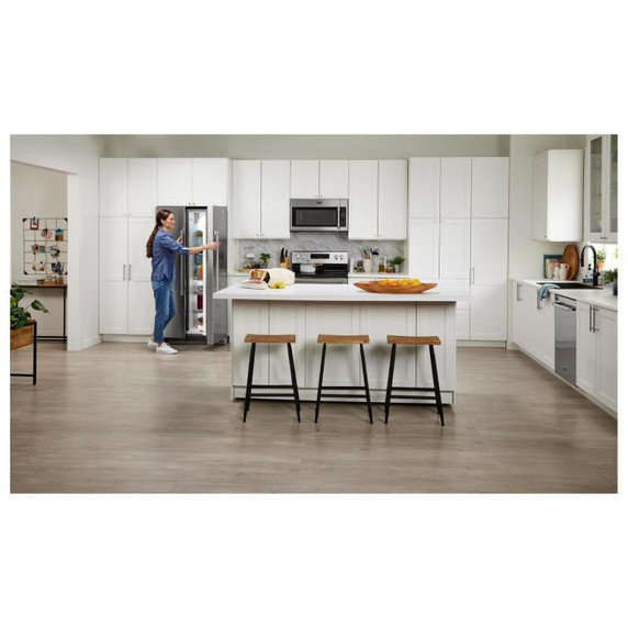Maytag® 36-Inch Wide Side-by-Side Refrigerator - 25 cu. ft. MSS25N4MKZ
