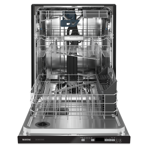 Maytag® Top control dishwasher with Third Level Rack and Dual Power Filtration MDB8959SKZ