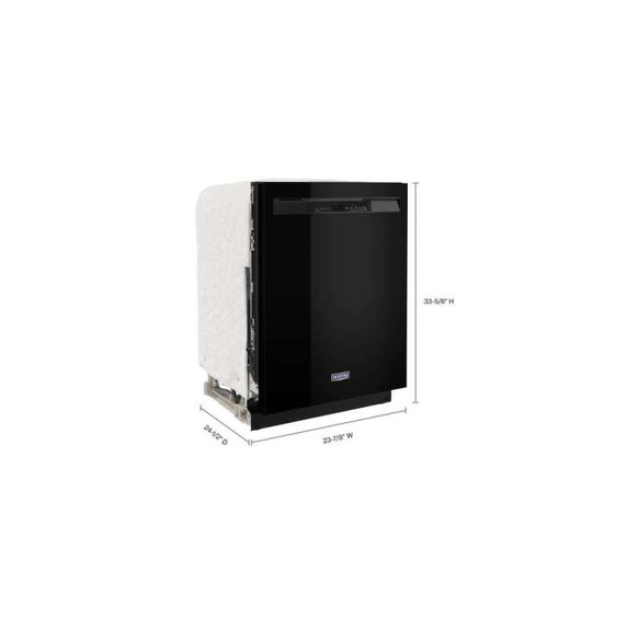 Maytag® Stainless steel tub dishwasher with Dual Power Filtration MDB4949SKB
