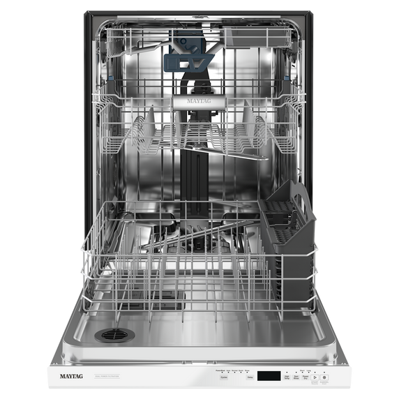 Maytag® Top control dishwasher with Third Level Rack and Dual Power Filtration MDB8959SKW