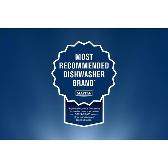 Maytag® Top control dishwasher with Dual Power Filtration MDB7959SKZ