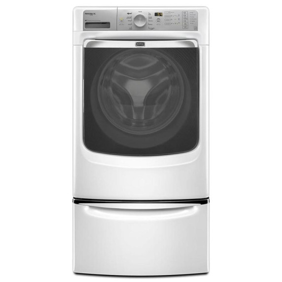 Maytag® 15.5" (39.4 cm) Pedestal for Front Load Washer and Dryer with Storage XHPC155XW