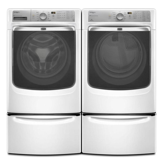 Maytag® 15.5" (39.4 cm) Pedestal for Front Load Washer and Dryer with Storage XHPC155XW