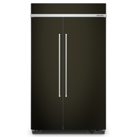 Kitchenaid® 30 Cu. Ft. 48 Built-In Side-by-Side Refrigerator with PrintShield™ Finish KBSN708MPS