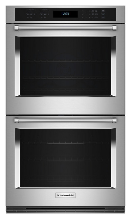 KitchenAid® 27 Double Wall Oven with Air Fry Mode KOED527PSS