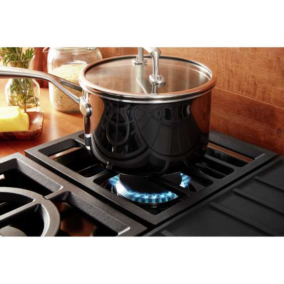 KitchenAid® 30'' 4-Burner Commercial-Style Gas Rangetop KCGC500JSS