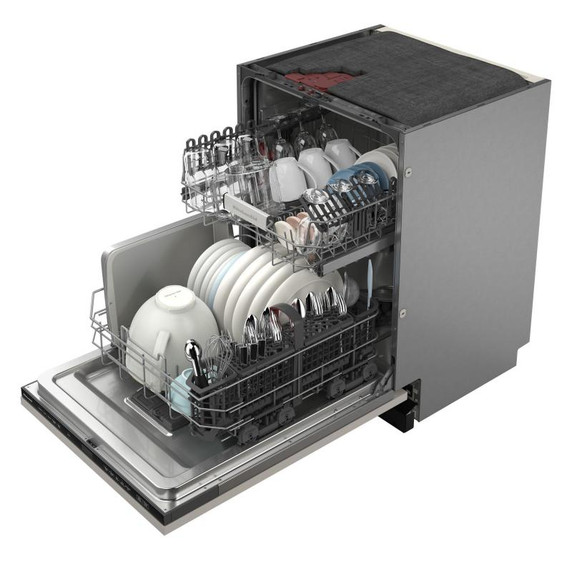 Kitchenaid® 44 dBA Panel-Ready Two-Rack Flush Dishwasher with Door-Open Dry System KDTF324PPA