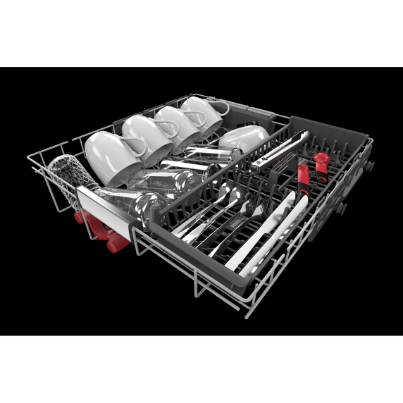 Kitchenaid® 44 dBA Dishwasher in PrintShield™ Finish with FreeFlex™ Third Rack KDTM404KBS