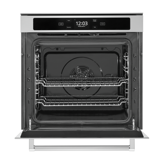 Kitchenaid® 24 Smart Single Wall Oven with True Convection YKOSC504PPS