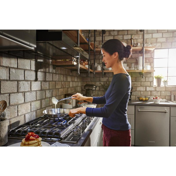 Kitchenaid® 36" Wall-Mount, 3-Speed Canopy Hood KVWB606HBS