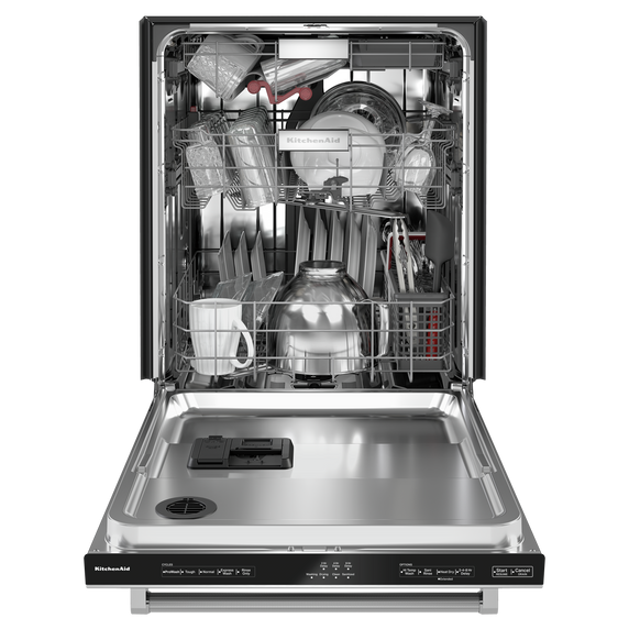 Kitchenaid® 44 dBA Dishwasher in PrintShield™ Finish with FreeFlex™ Third Rack KDTM404KPS