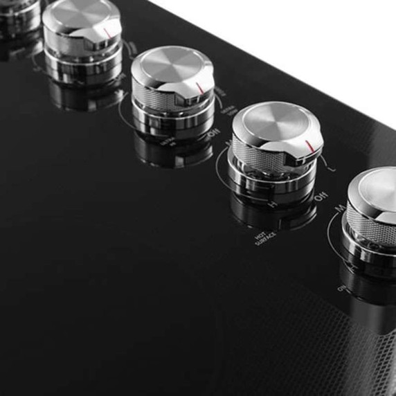 Kitchenaid® 30" Electric Downdraft Cooktop with 4 Elements KCED600GBL