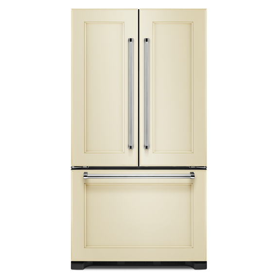 Kitchenaid® 22 cu. ft. 36-Inch Width Counter Depth Panel Ready with Interior Dispense French Door Refrigerator KRFC302EPA