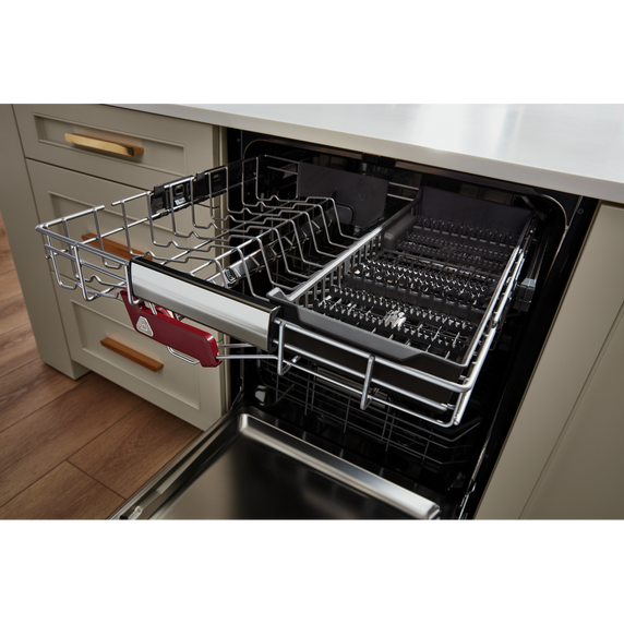 Kitchenaid® 39 dBA PrintShield™ Finish Flush-to-Cabinet Dishwasher with FreeFlex™ Fit Third Level Rack KDTF924PPS