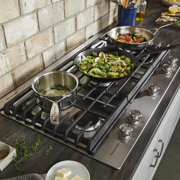Kitchenaid® 36" Retractable Downdraft System, 600 CFM KXD4636YSS