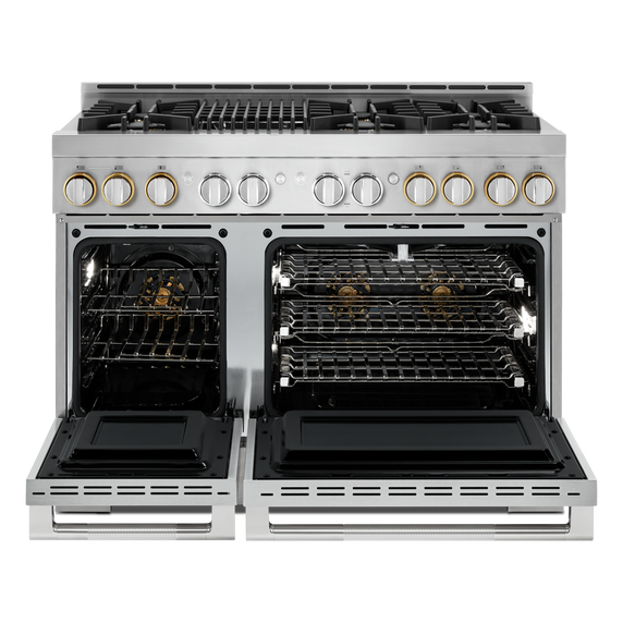 Jennair® RISE™ 48 Gas Professional-Style Range with Grill JGRP648HL