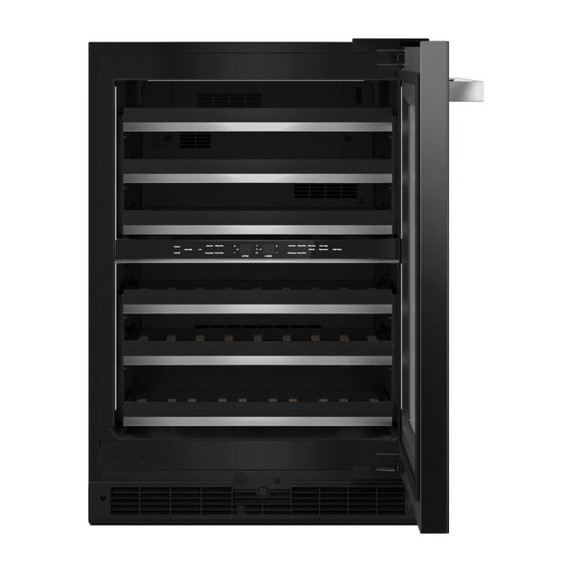 Jennair® NOIR™ 24" Built-In Undercounter Wine Cellar, Right Swing JUWFR242HM