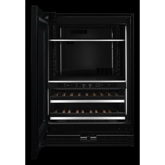 Jennair® Panel-Ready 24" Built-In Undercounter Beverage Center, Left Swing JUBFL242HX