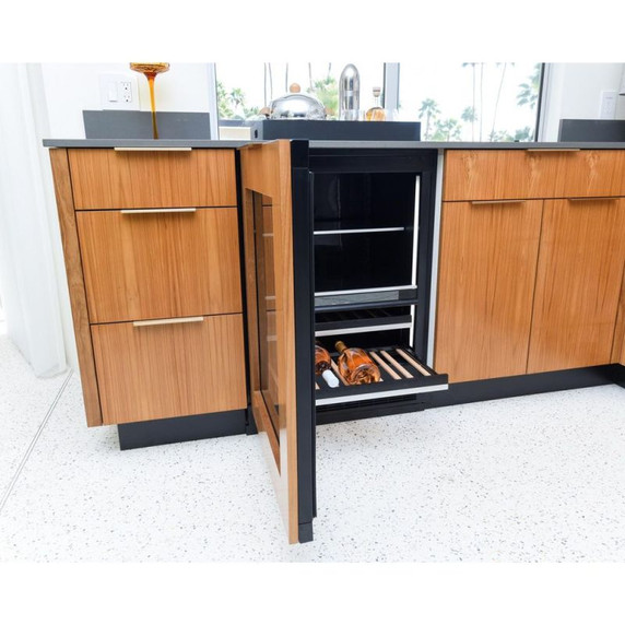 Jennair® Panel-Ready 24" Built-In Undercounter Beverage Center, Left Swing JUBFL242HX