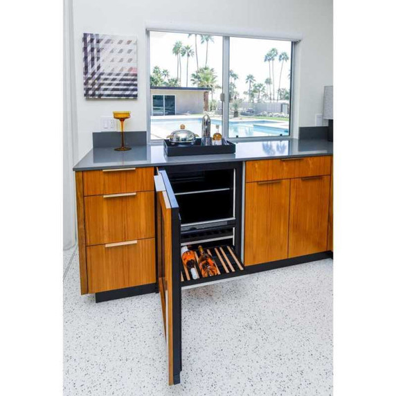 Jennair® Panel-Ready 24" Built-In Undercounter Beverage Center, Left Swing JUBFL242HX