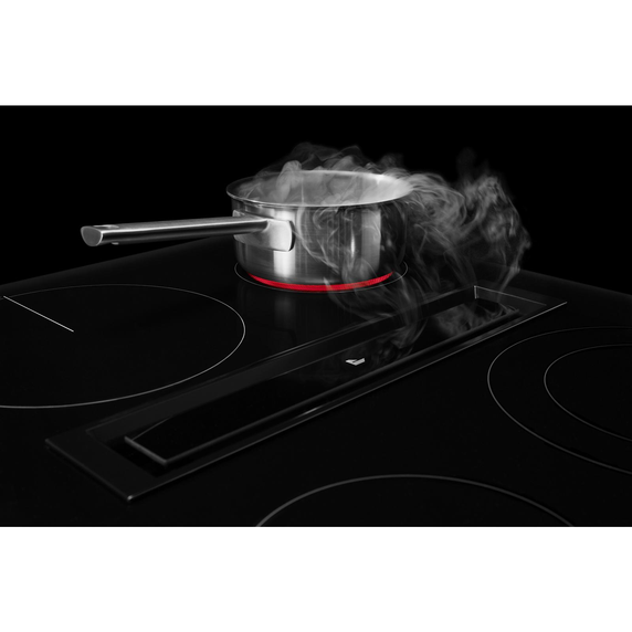 Jennair® Black Floating Glass 30 JX3™ Electric Downdraft Cooktop JED3430GB