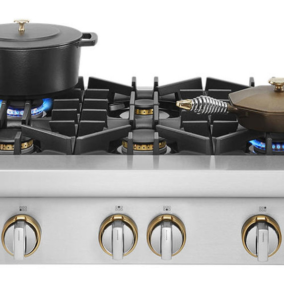 Jennair® 36" RISE™ Gas Professional-Style Rangetop JGCP436HL