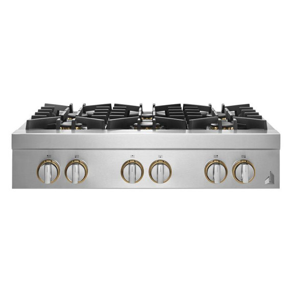Jennair® 36" RISE™ Gas Professional-Style Rangetop JGCP436HL