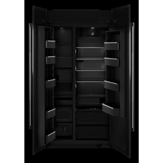 Jennair® Panel-Ready 42" Built-In Side-By-Side Refrigerator JBSFS42NMX