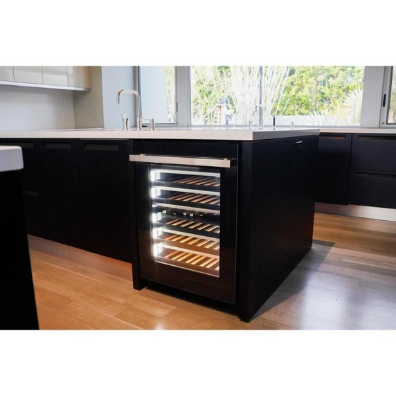 Jennair® NOIR™ 24" Built-In Undercounter Wine Cellar, Left Swing JUWFL242HM