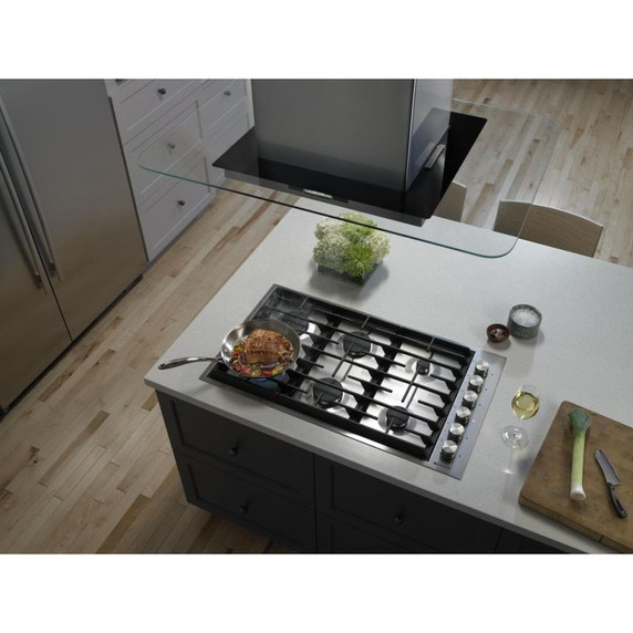 Jennair® 36", 6-Burner Gas Cooktop JGC7636BS